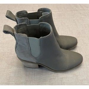 TOMS Women’s Bootie Size 7.5 Everly Boot Gray Ankle Boot